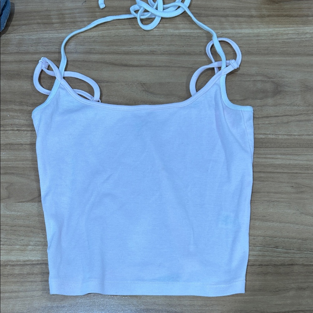 PacSun Light Pink Double-Strap Cami Tank